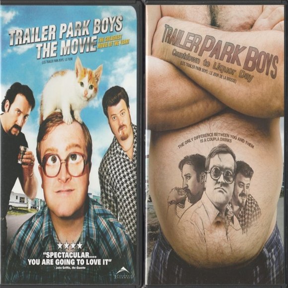 Trailer Park Boys Double Feature - 2 DVDs - The Movie & Countdown To Liquor Day - Picture 1 of 2